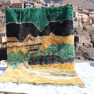 Morocco rugs carpet handmade rug available in stock size is 260x160 centimeter