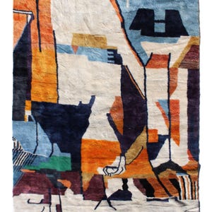 Moroccan rugs, Moroccan carpets, handmade rugs, authentic rugs, intricate patterns, vibrant colors size  400x300 centimeter