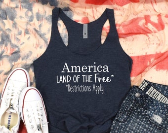Pro Choice 4th of July Tank Top - Women's Rights Feminist Shirt