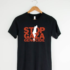 Stop Gaza Genocide Tee | Palestine Solidarity T-shirt