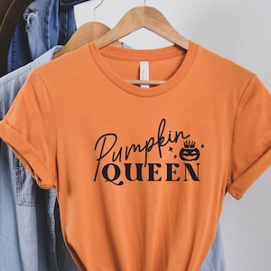 Pumpkin Queen Shirt, Halloween Shirt, Halloween Pumpkin Shirt,  Pumpkin Shirt, Halloween Tshirt, Pumpkin Shirt, Fall Shirt, Pumpkin Queen