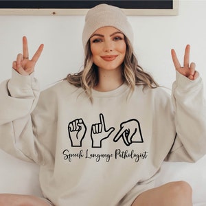 Speech Language Pathologist Gift | Speech Pathologist Sweat | Speech Shirt | Speechie Sweatshirt | SLP Hoodie | Speech Pathology