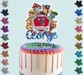 Paw Personalised Glitter cake Topper product logo