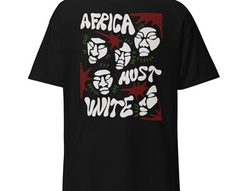 Africa Must Unite Masks | T-Shirt | Adult