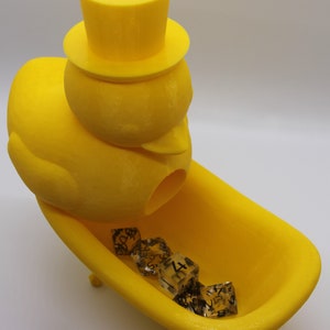 Ducky Bathtub Dice Tower