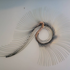 Curtis Jere metal wall art sculpture