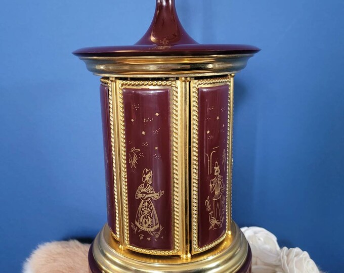 Cigarette/lipstick Carousel Folk Rose Motif Etsy