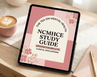 Nbcc Study Guide 8 Printable Pages Instant Download Neurodevelopmental Diagnosis Study ...