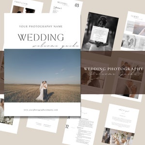 Editable Wedding Photography Pricing Template, Wedding Pricing Guide List, Photographer Price Guide, Canva Template, Mini Session Guide