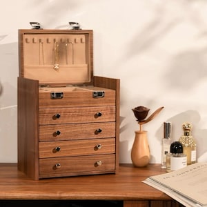 Unfinished sales jewelry armoire