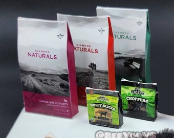 Comida para perros en miniatura / golosinas para perros en miniatura / hueso de perro en miniatura