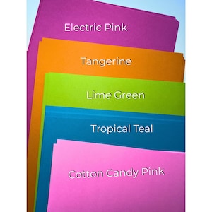 Custom DIY Paper Chain Kit | Pre-Cut Garland Craft Strips for Parties, Decor