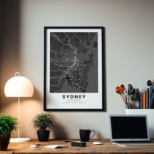 Custom Map Print – Personalized Location Poster, Digital Download or Physical Print, City Map Wall Art Gift, Home Decor Anniversary Present