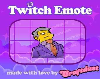 Principal Skinner / Pathetic / Simpsons / Twitch and Discord Emote