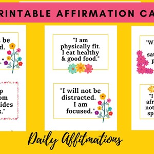 Tarjetas de Afirmación Cristiana / Identidad en Cristo / Tarjetas de Declaración / Tarjetas Inspiradoras / Afirmaciones YO SOY