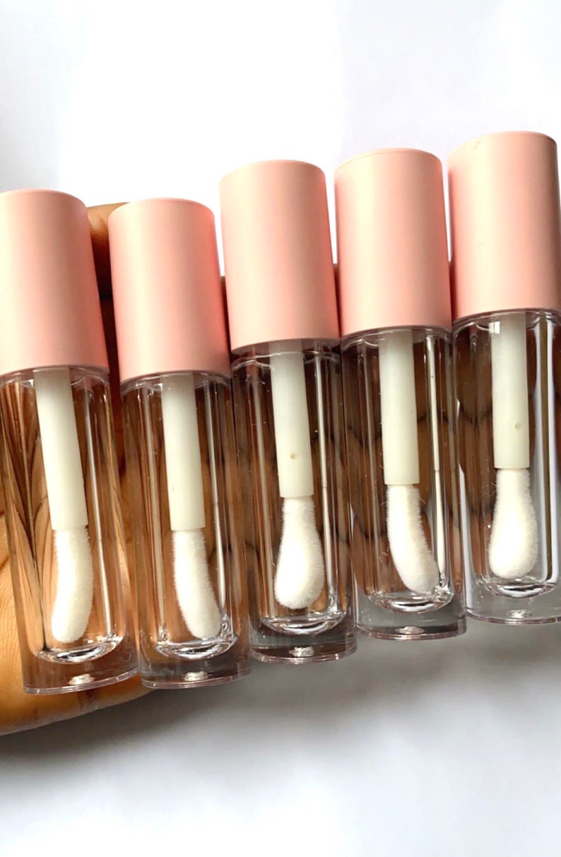 15 Pcs Lip Gloss Tubes With Big Wand Doe Foot 5ml Etsy