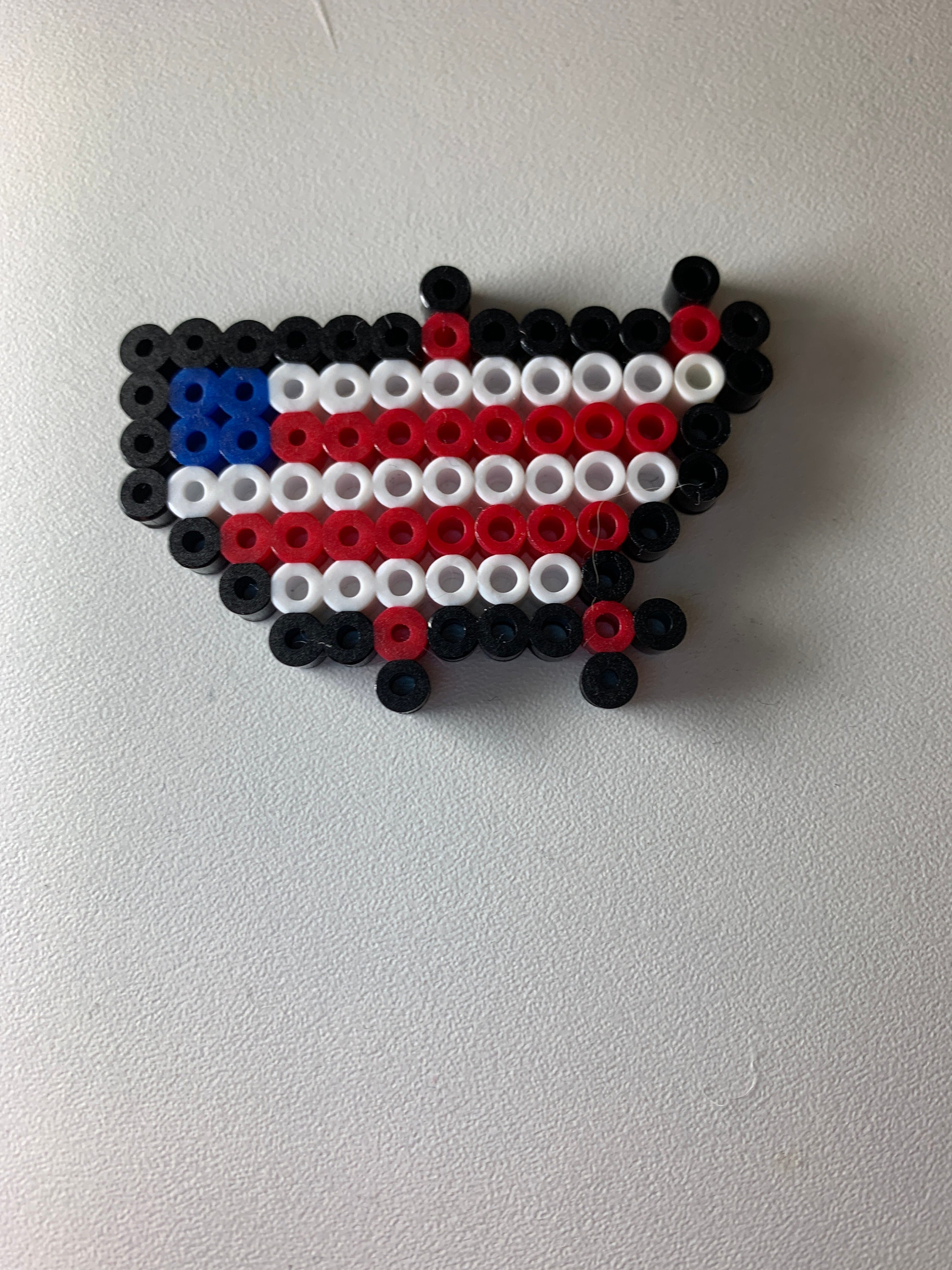 United States keychain perler bead Etsy