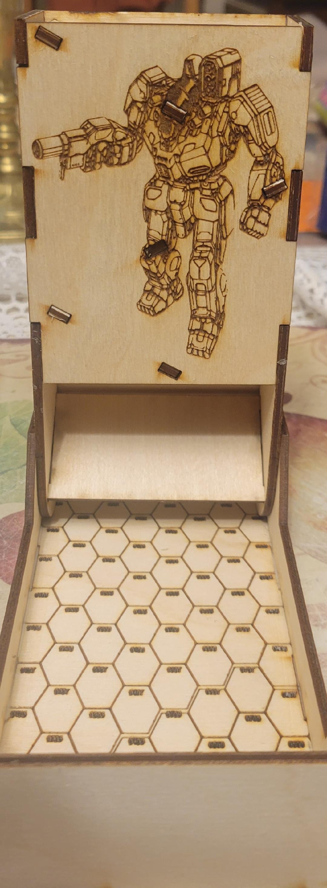 Battletech Dice Tower Etsy