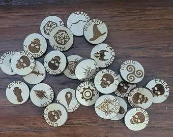 Fantasy Token/ Dungeons and Dragons Token/ Starter Token/ Enemy Tokens