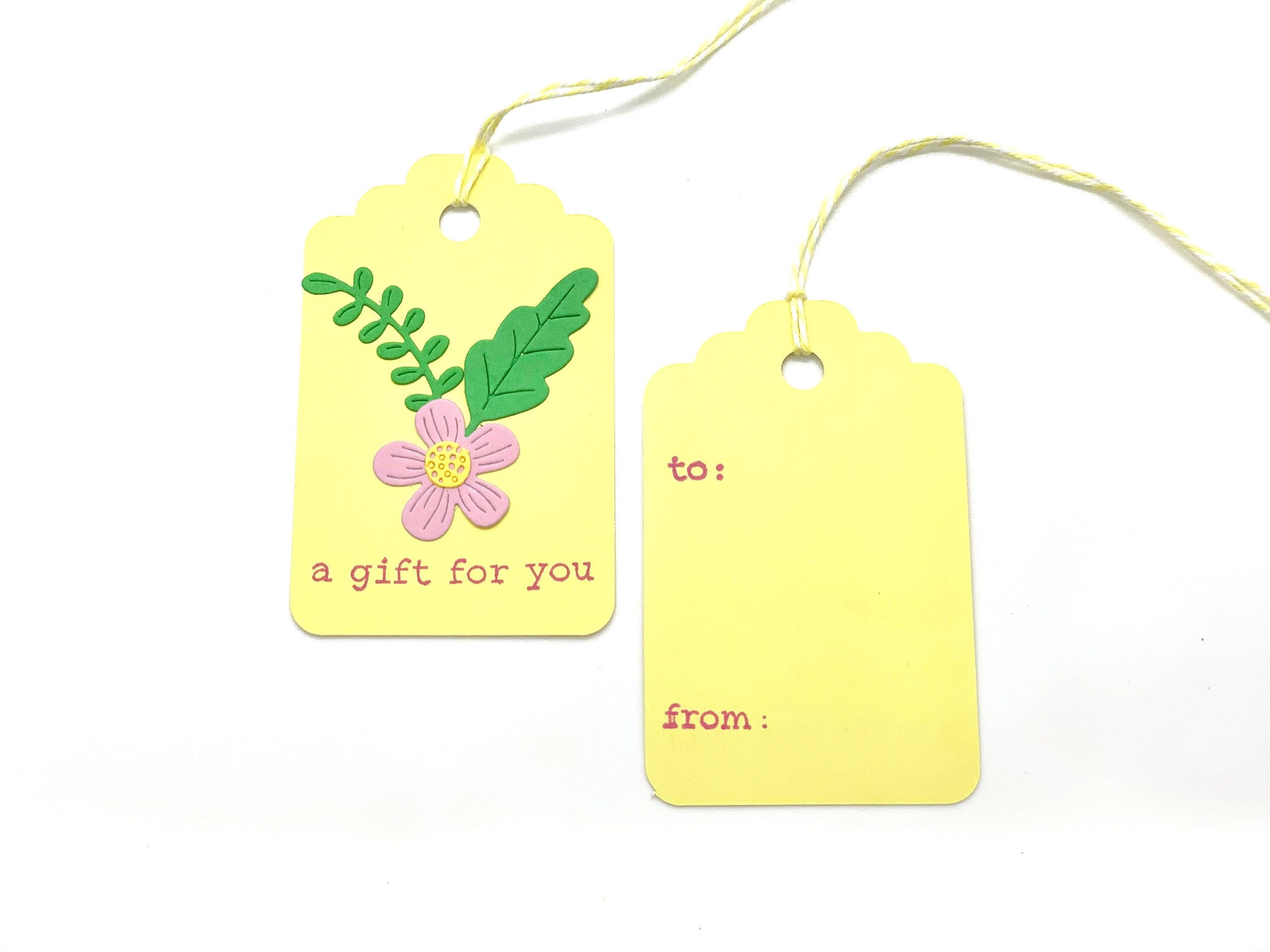 Gift Tags Handmade Gift Tags With Twine Etsy