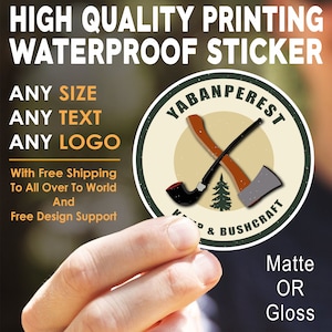 Stickers colorés découpés toutes tailles, Sticker personnalisé, Sticker logo étanche personnalisé, Stickers emballage professionnel
