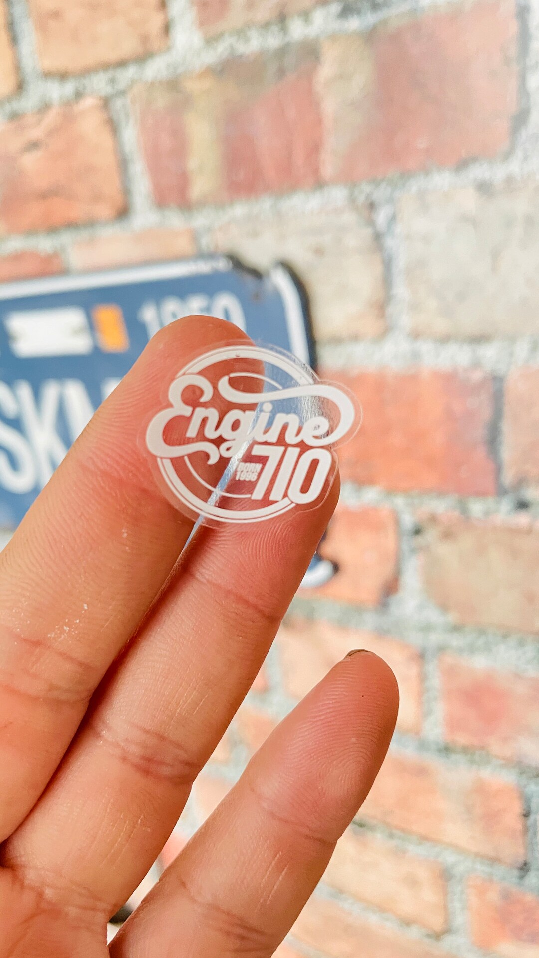 White Ink on Clear Vinyl Decals, Transparent Labels With White Ink Logo, Personalized Clear