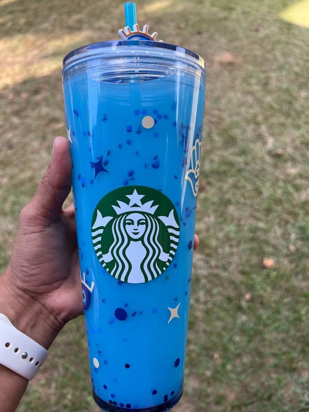 Evil Eye Snowglobe Evil Eye Snow Globe Tumbler Protection Etsy