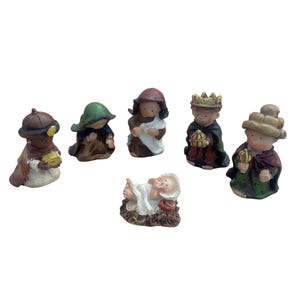 Christmas Nativity Scene Figurine Set Manger Scene Figurines Decorative
