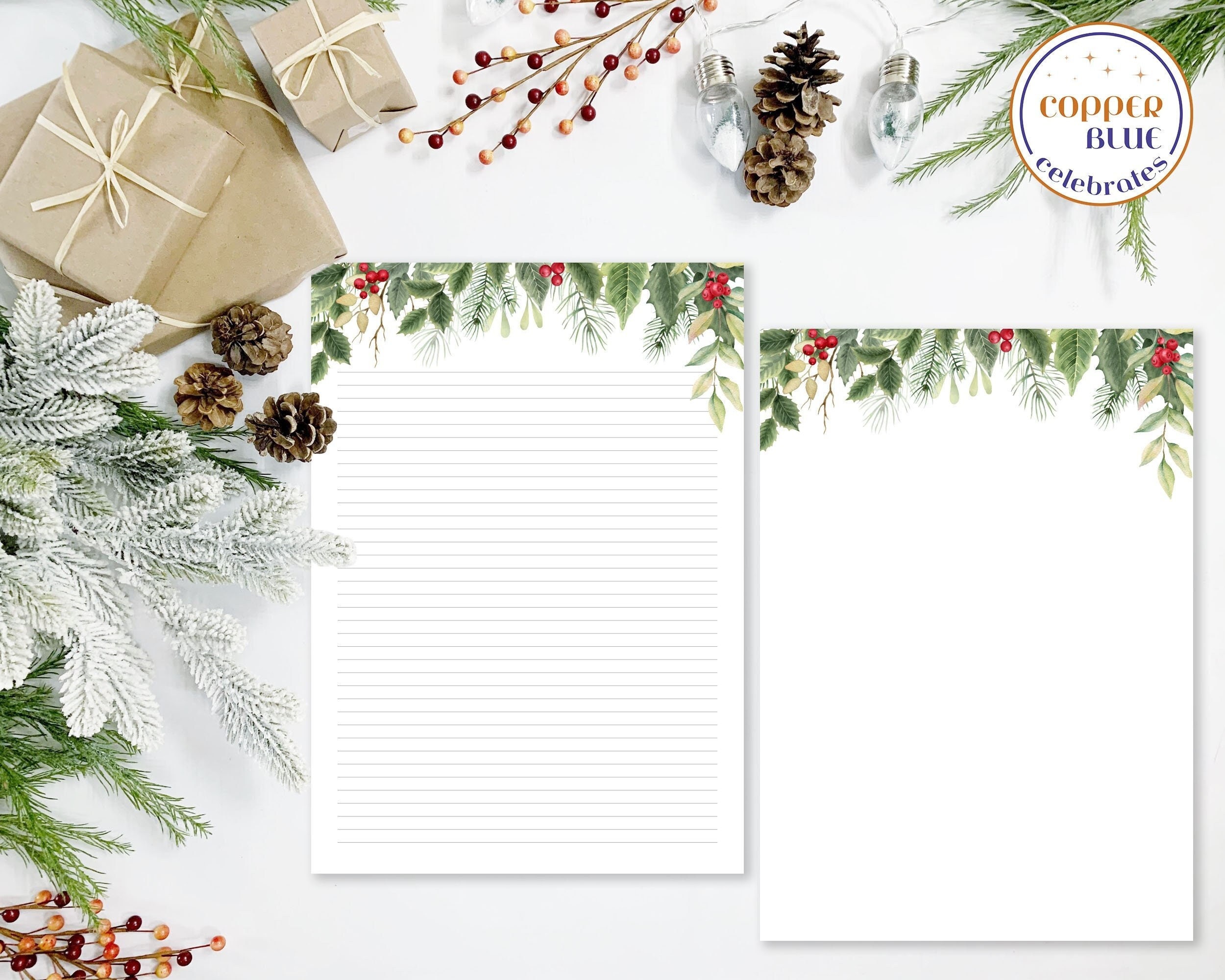 Vintage Paper Parchment with Christmas Decoration Stock Image - Image of  retro, season: 263259665