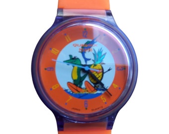 Quemex-Uhr, hergestellt in Japan von Seiko, Ananasmodell
