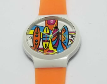 Quemex-Uhr, hergestellt in Japan von Seiko Ref205