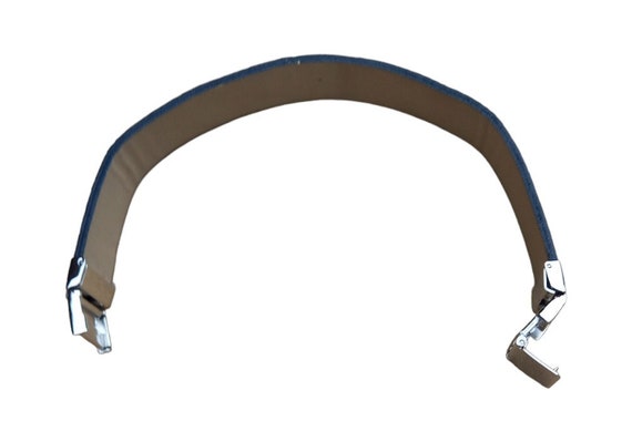 Bracelet De Montre Patek Philippe En Cuir Noir - Largeur 19 Mm, Occasion, Modèle 40267