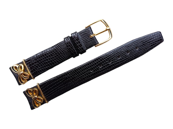 Bracelet De Montre En Cuir Marron 18mm Fait Main - Style Vintage Années 90, Luxe Artisanal