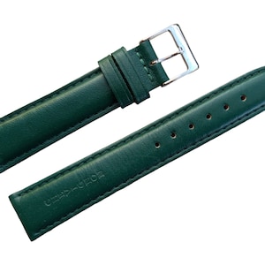 18mm, vintage Chevignon green watch strap