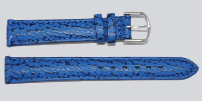 Bracelet Bleu de montre 14mm Cuir véritable / Livraison Rapide