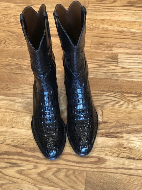 lucchese alligator boots