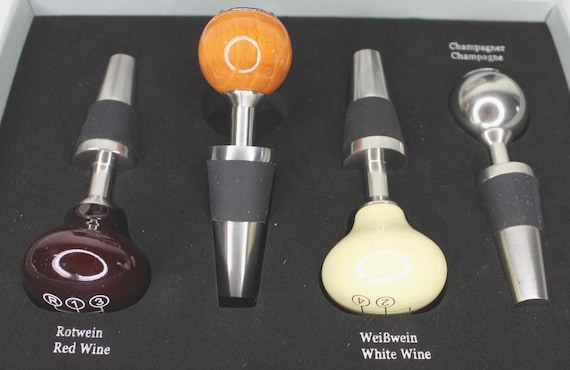 Mercedes Benz Collectable Bottle Stoppers Set Rare - Etsy