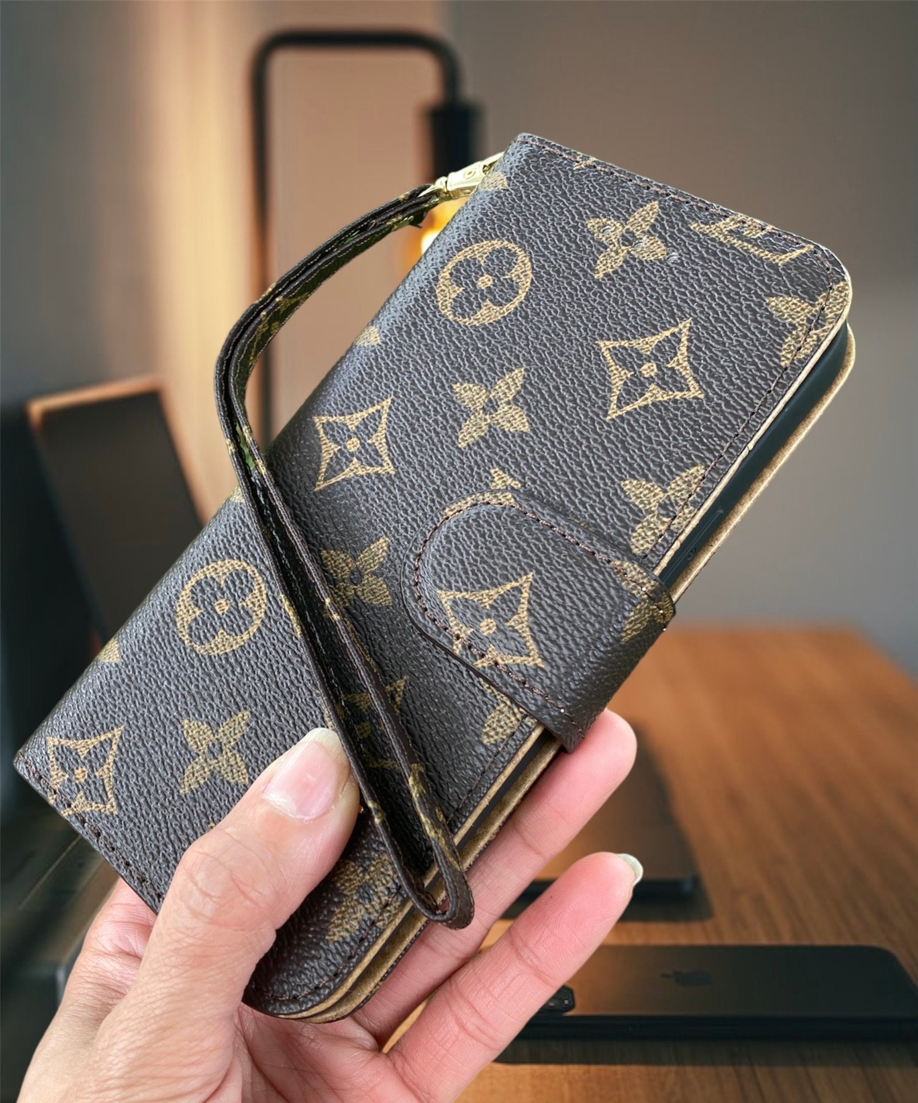 Louis Vuitton Card Case Etsy