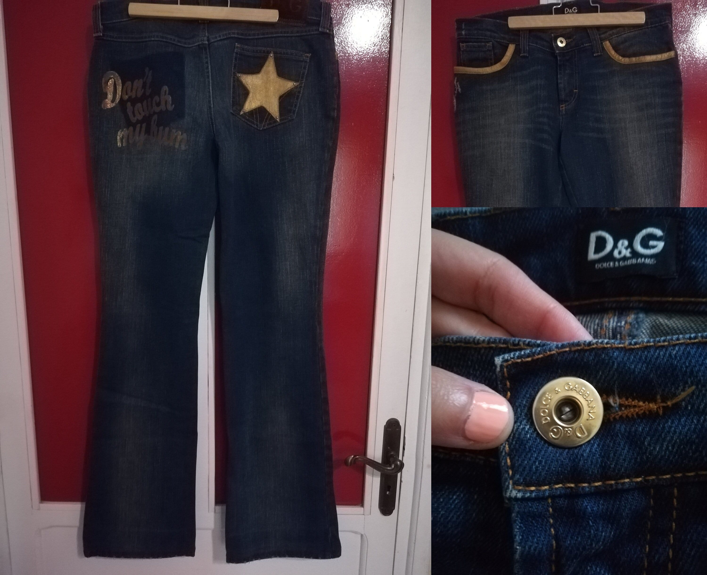Vintage 90s Dolce and Gabbana D&G Designer Jeans