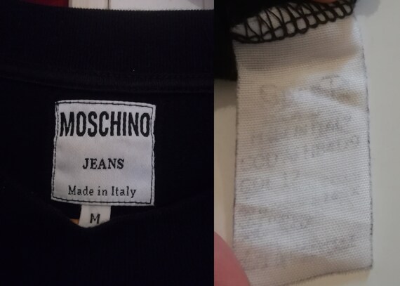 Rare 90s Moschino Jeans "Express Love Yourself" S… - image 6