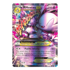 M Cyber Mewtwo ex pokemon card