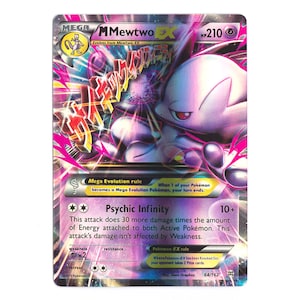 Pokemon - Mega-Mewtwo-EX (64/162) - XY Breakthrough - Holo