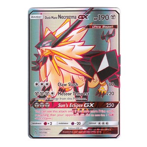 Dusk Mane Necrozma GX - Pokemon