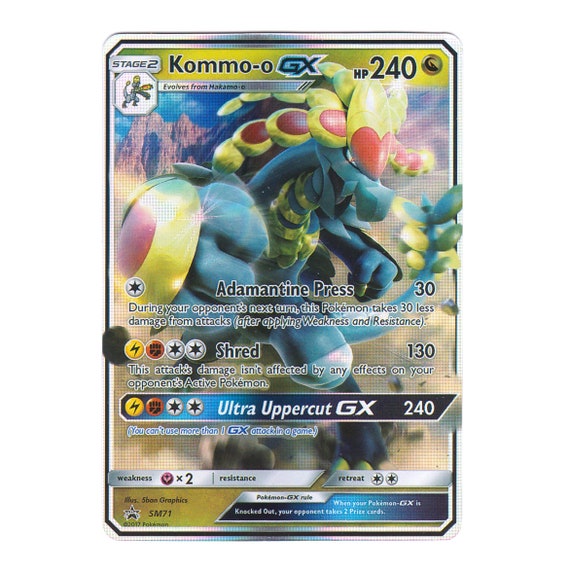 Kommo-o GX Holo SM Promos SM71 (Custom | Proxy) Kommo-o GX Holo SM Promos SM71 (Custom | Proxy)