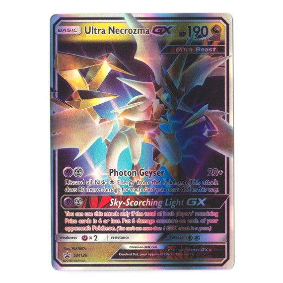 necrozma pokemon card gx Ultra Necrozma GX Hyper Rare - 140/131 - Forbidden Light