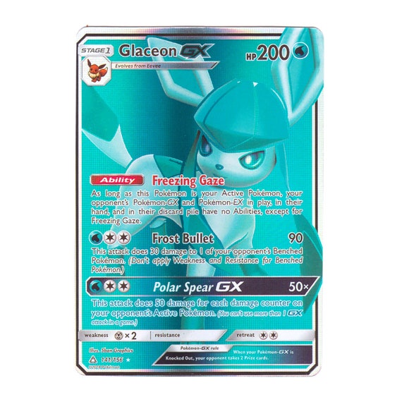 glaceon gx pokemon card - 39/156 Pokmon Hit Points200 HP Form Glaceon GX 2019 Pokmon Sun