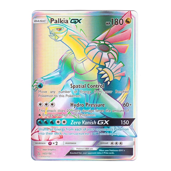 Palkia GX (secret) Holo SM Ultra Prism 165/156 (custom | Proxy) - Etsy