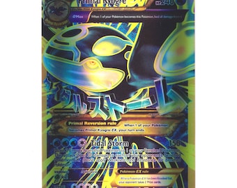 Primal Kyogre EX (shiny Full Art) Holo XY Ancient Origins 96/98