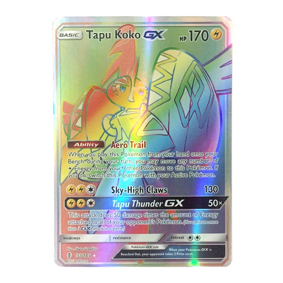 Tapu Koko GX (153/145) [Sun & Moon: Guardians Rising]