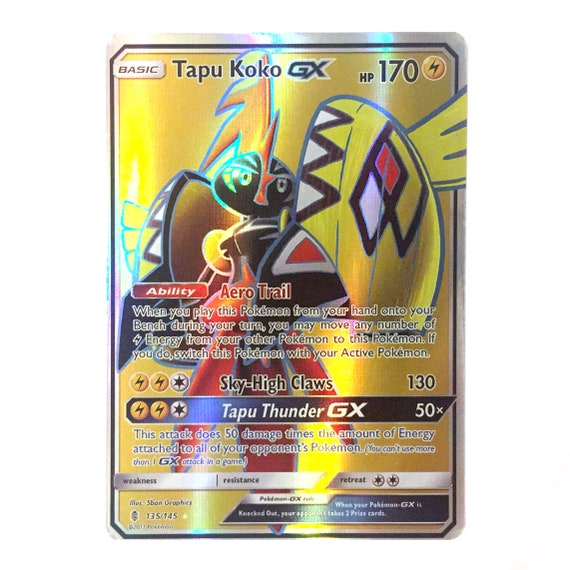 tapu koko card sleeves Pokemon Card Sleeves Alola Adventure Tapu Koko and Mimikyu main image 1